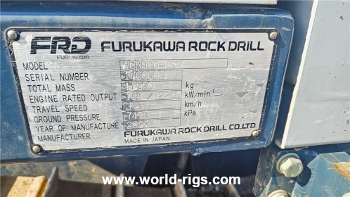 Furukawa HCR 900 Drilling Rig for Sale